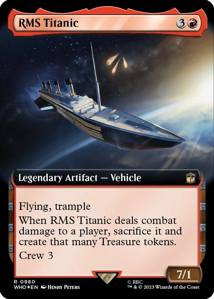 RMS Titanic (Extended Art · Surge Foil)