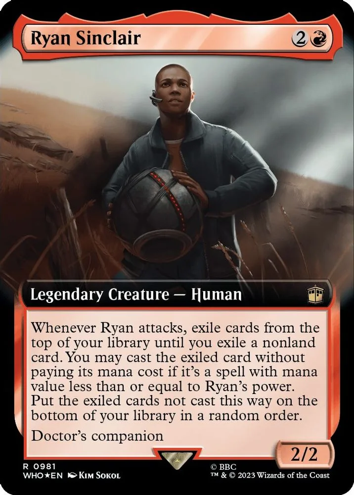 Ryan Sinclair (Extended Art · Surge Foil)