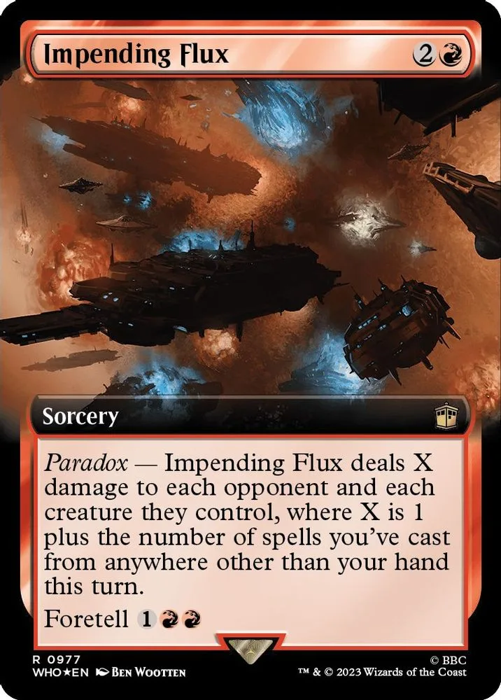 Impending Flux (Extended Art · Surge Foil)