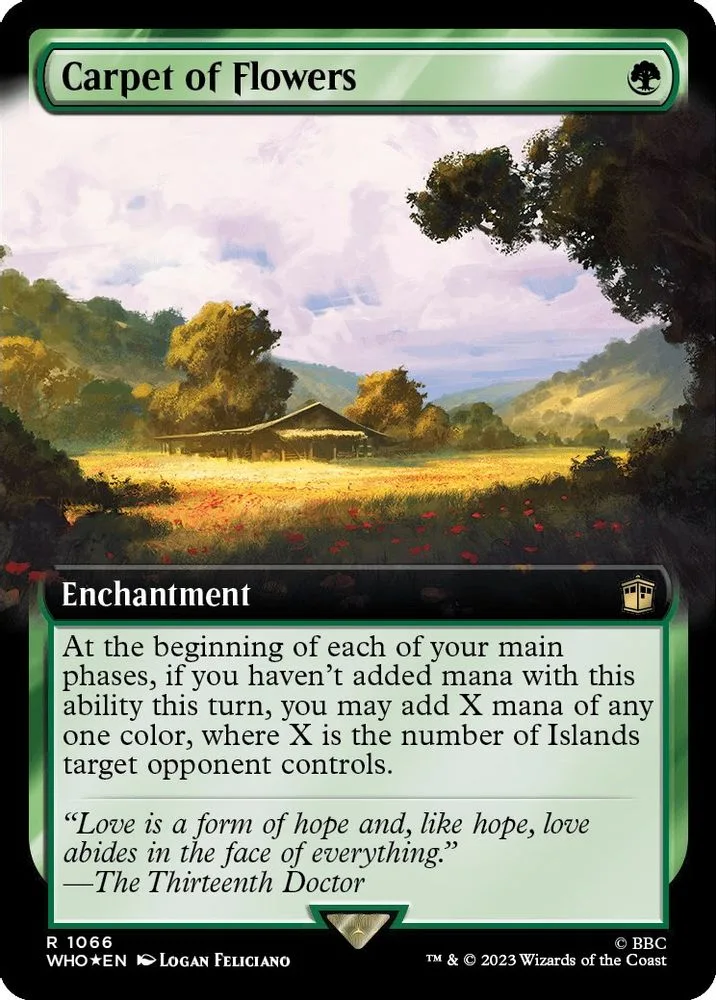 Carpet of Flowers (Extended Art · Surge Foil)