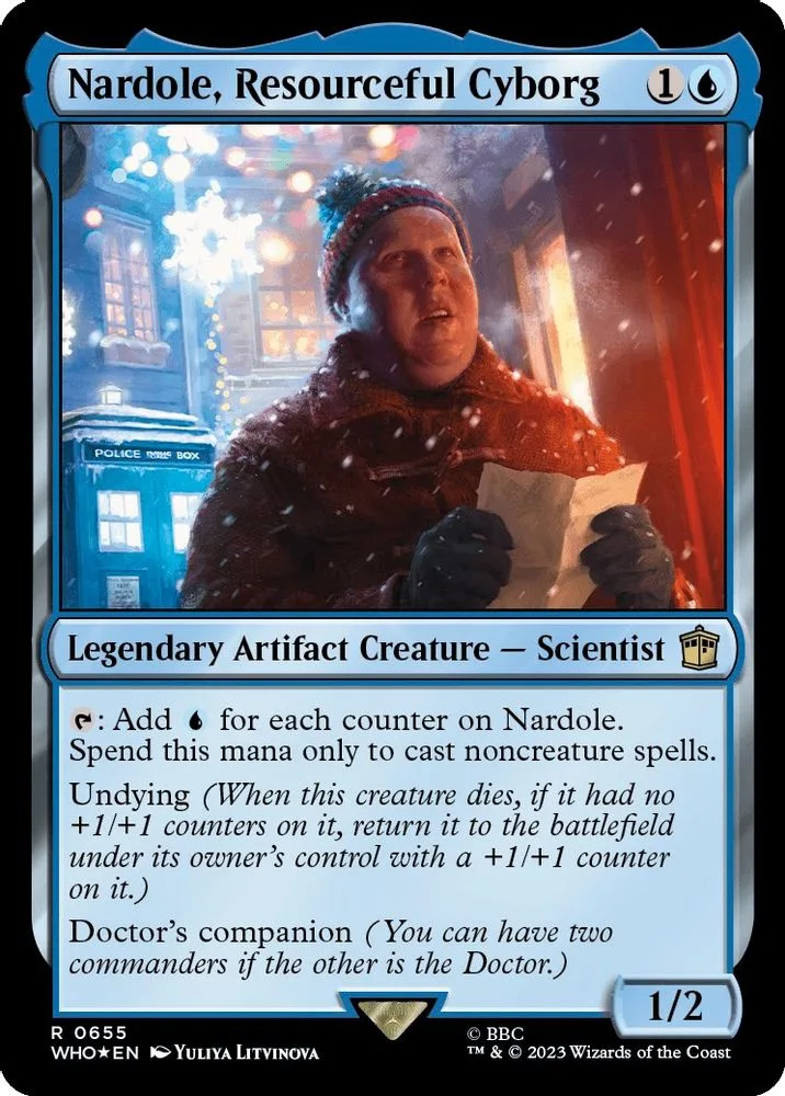 Nardole, Resourceful Cyborg (Surge Foil)