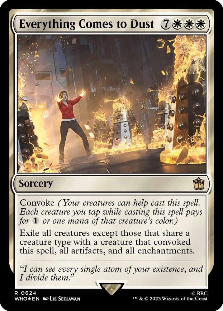 Everything Comes to Dust (Surge Foil)