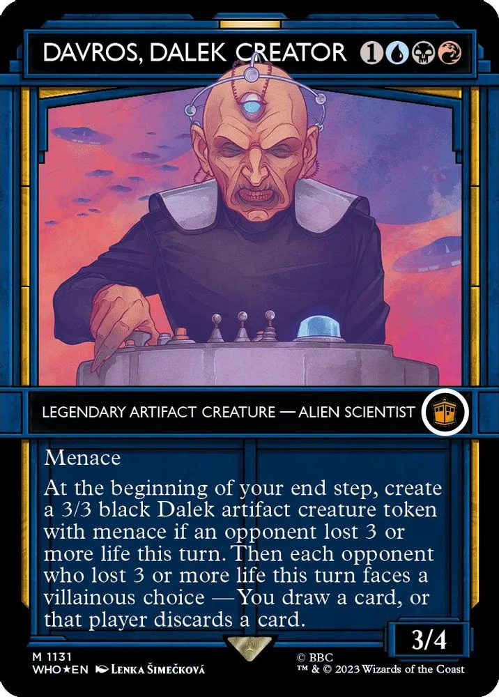 Davros, Dalek Creator (Showcase · Surge Foil)