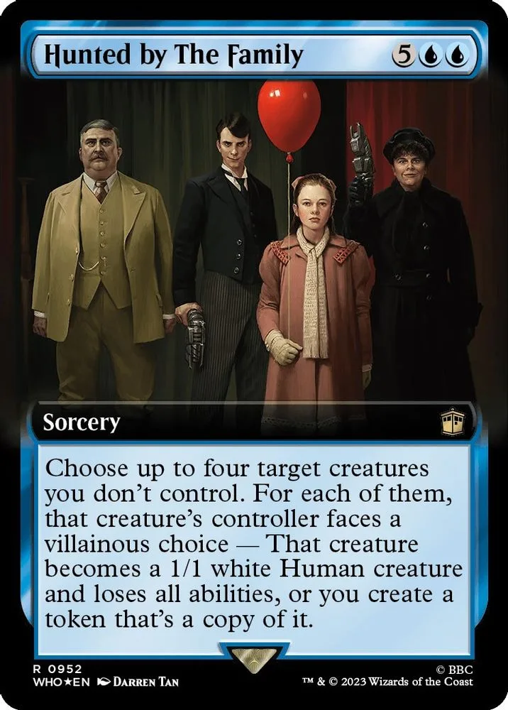 Hunted by The Family (Extended Art · Surge Foil)