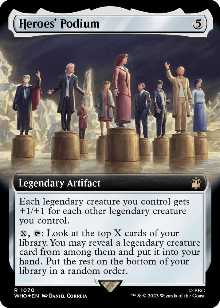 Heroes' Podium (Extended Art · Surge Foil)