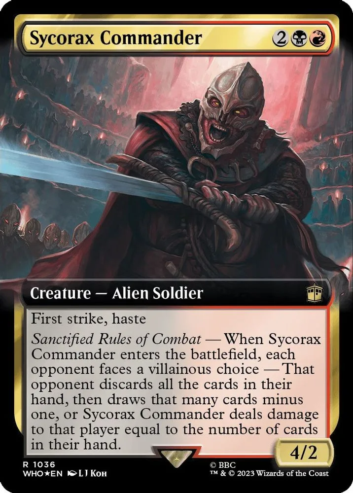 Sycorax Commander (Extended Art · Surge Foil)