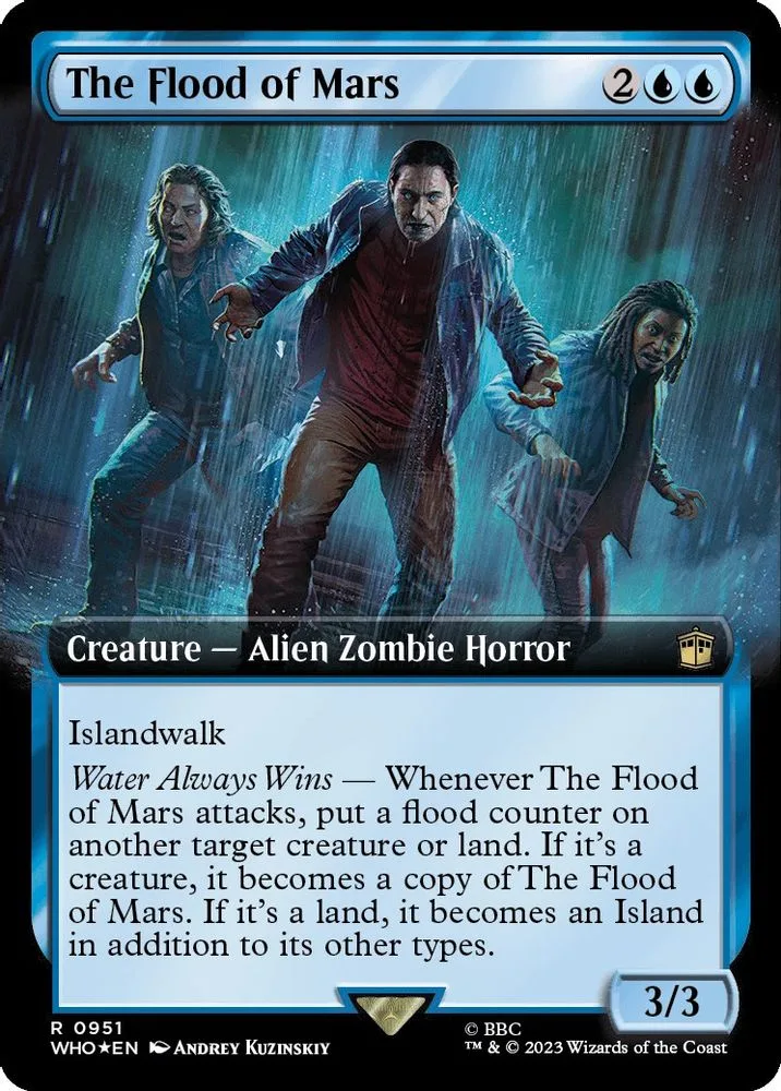 The Flood of Mars (Extended Art · Surge Foil)