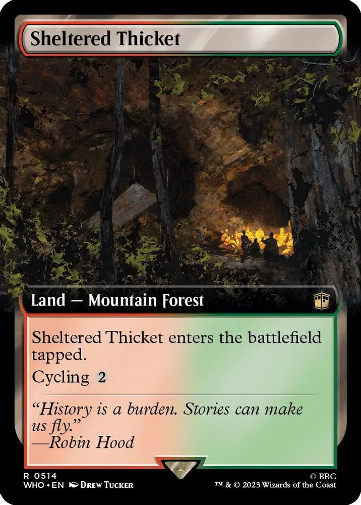 Sheltered Thicket (Extended Art)