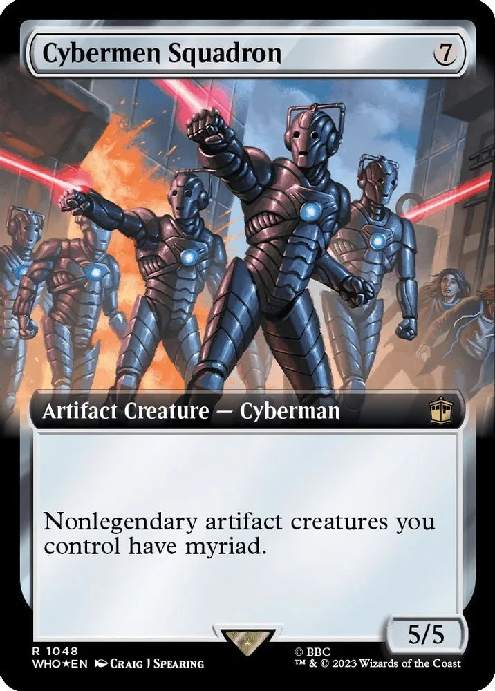 Cybermen Squadron (Extended Art · Surge Foil)