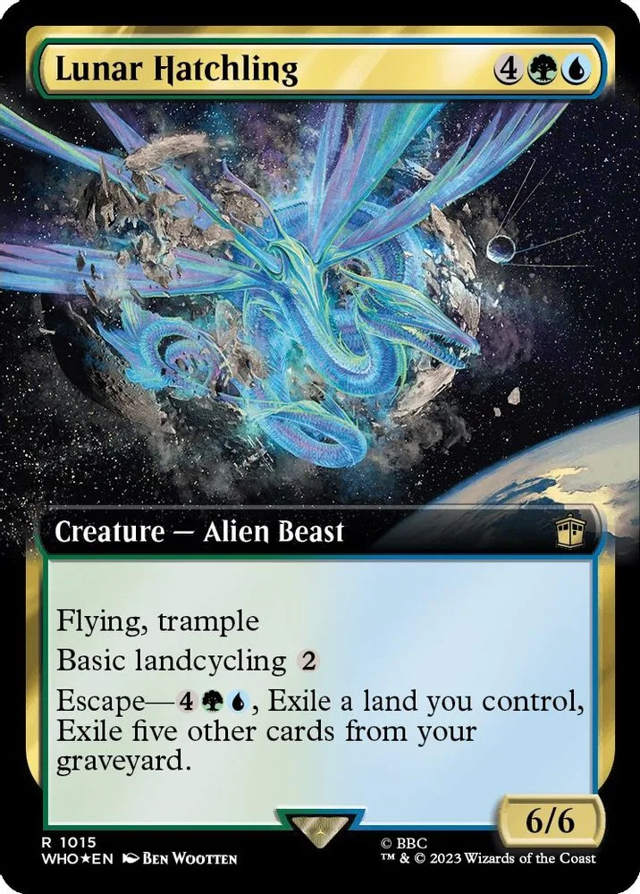 Lunar Hatchling (Extended Art · Surge Foil)