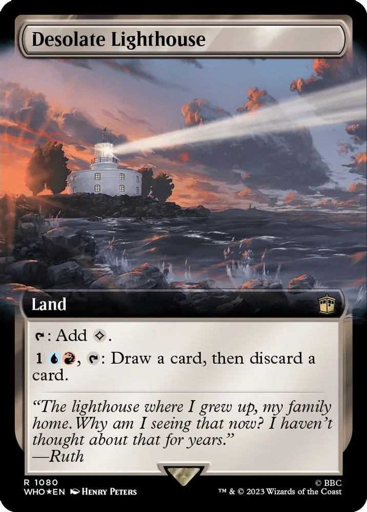 Desolate Lighthouse (Extended Art · Surge Foil)