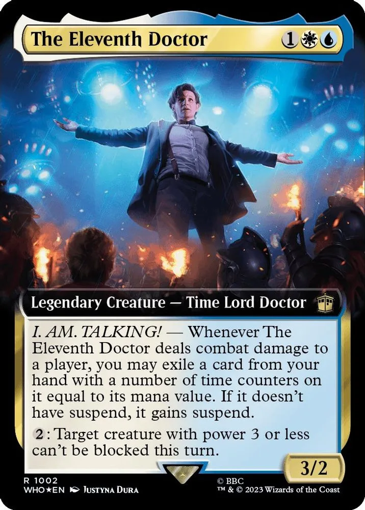 The Eleventh Doctor (Extended Art · Surge Foil)