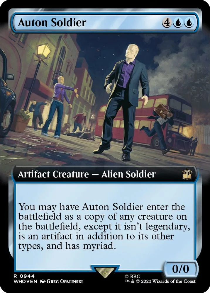 Auton Soldier (Extended Art · Surge Foil)
