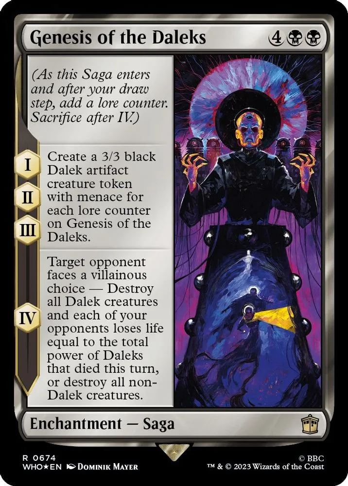 Genesis of the Daleks (Surge Foil)