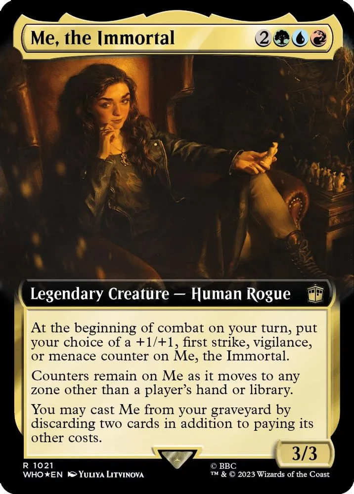Me, the Immortal (Extended Art · Surge Foil)