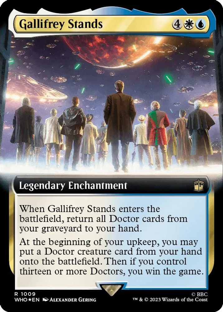 Gallifrey Stands (Extended Art · Surge Foil)