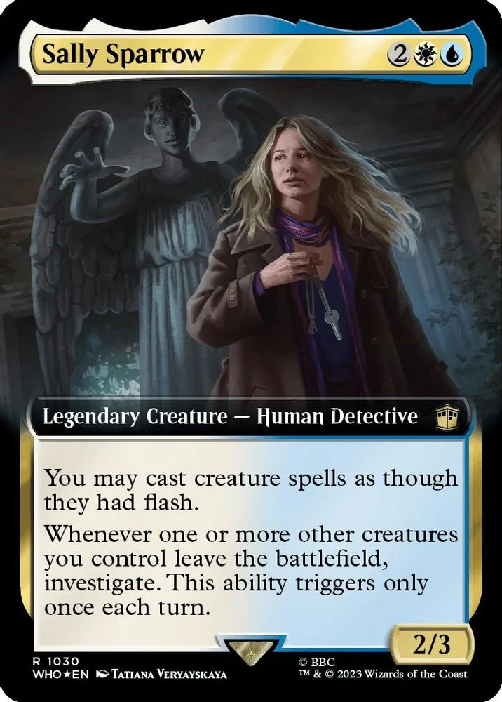 Sally Sparrow (Extended Art · Surge Foil)