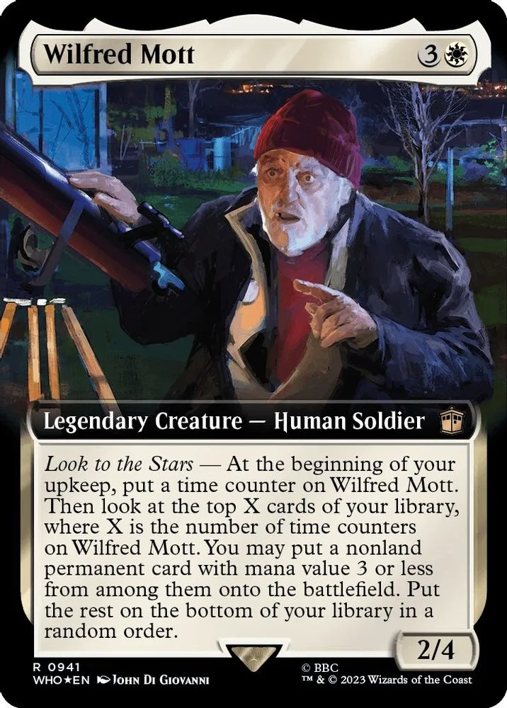 Wilfred Mott (Extended Art · Surge Foil)