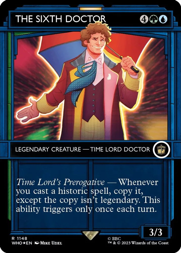 The Sixth Doctor (Showcase · Surge Foil)