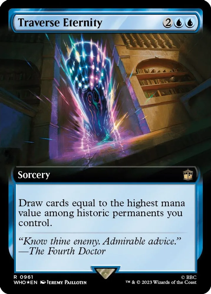 Traverse Eternity (Extended Art · Surge Foil)