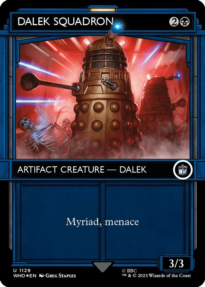 Dalek Squadron (Showcase · Surge Foil)