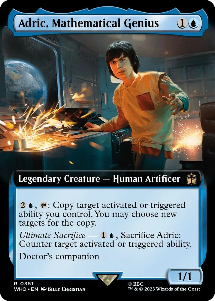 Adric, Mathematical Genius (Extended Art)