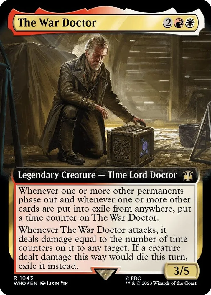 The War Doctor (Extended Art · Surge Foil)
