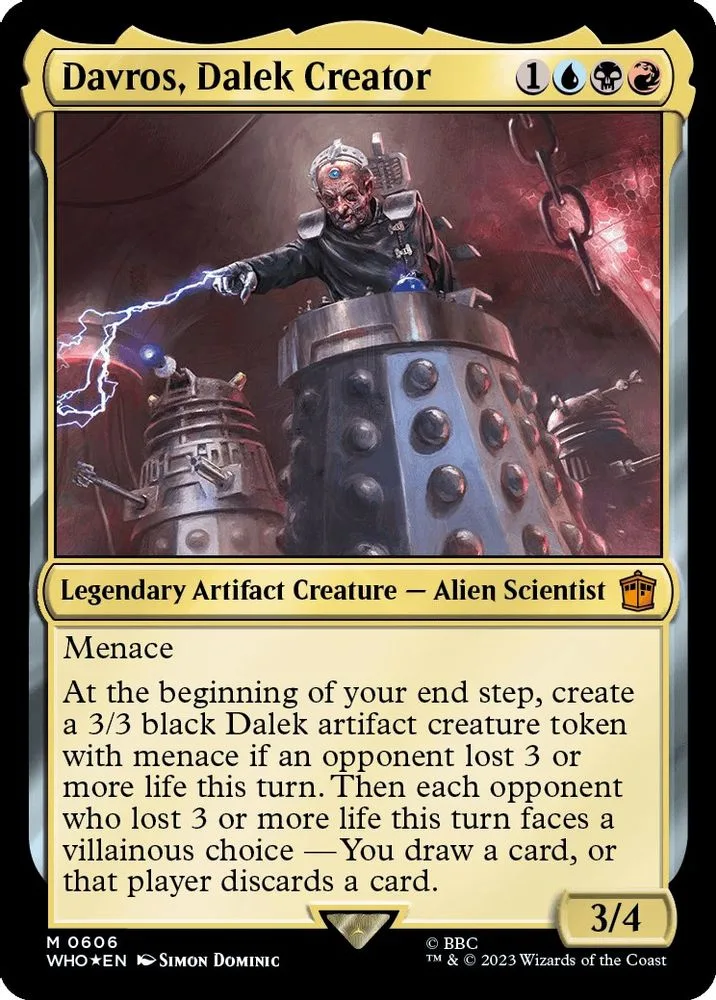 Davros, Dalek Creator (Surge Foil)