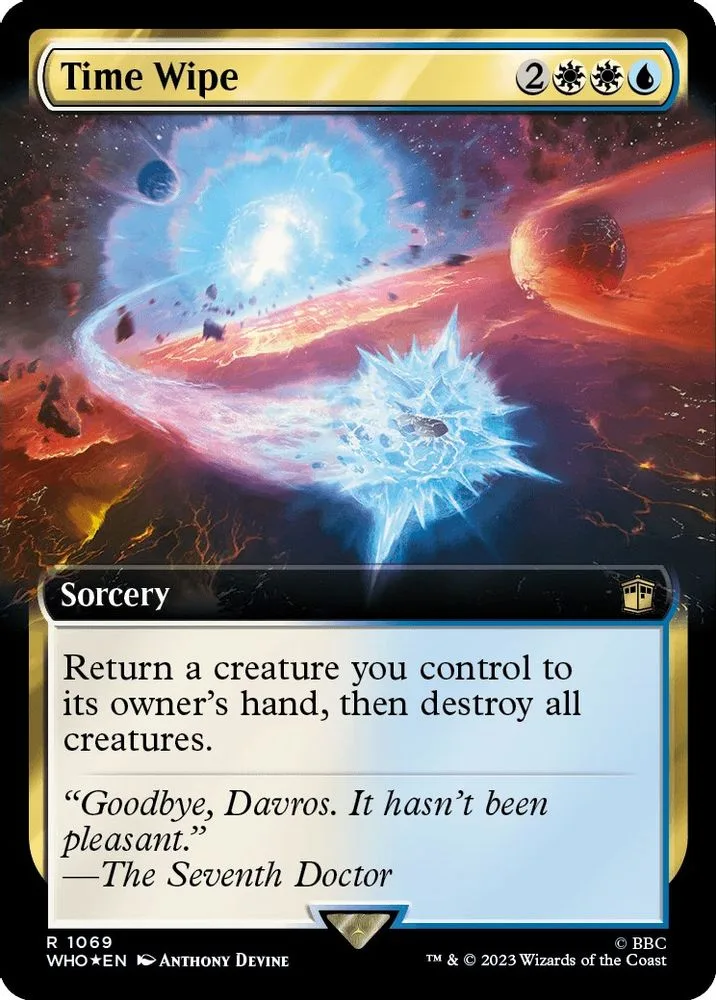 Time Wipe (Extended Art · Surge Foil)