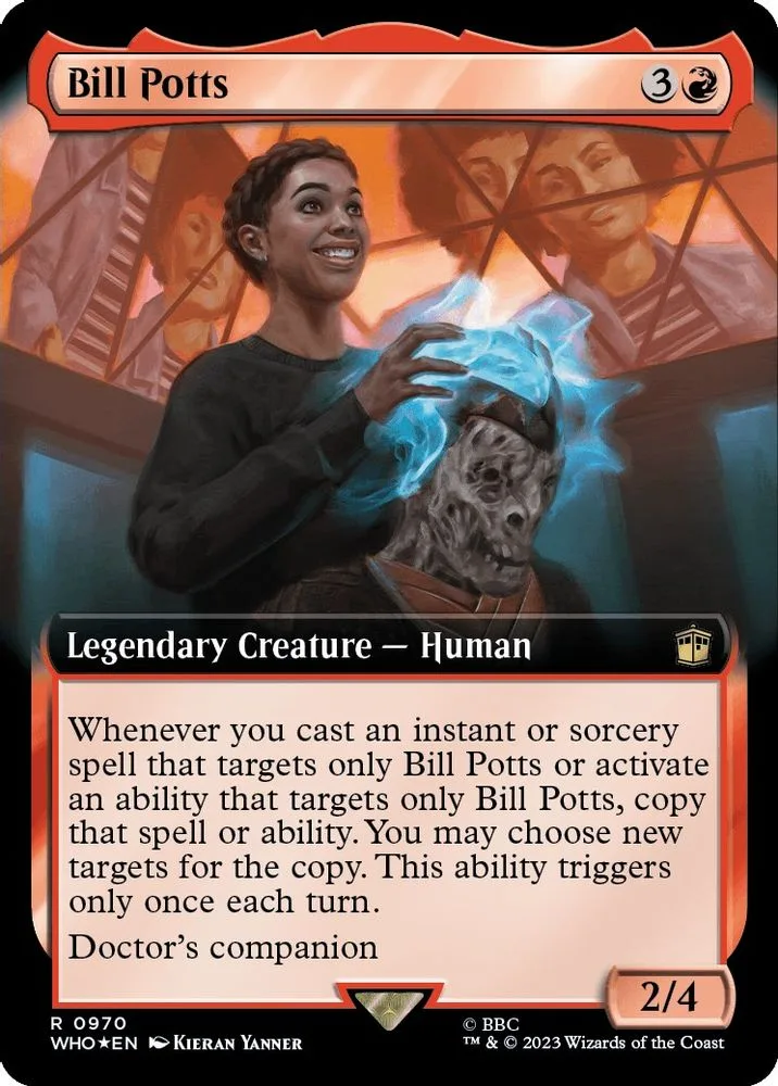 Bill Potts (Extended Art · Surge Foil)