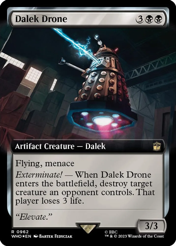 Dalek Drone (Extended Art · Surge Foil)