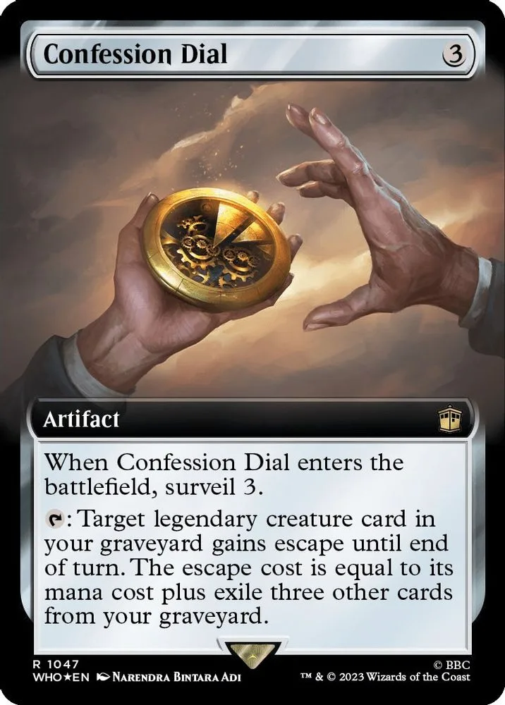 Confession Dial (Extended Art · Surge Foil)