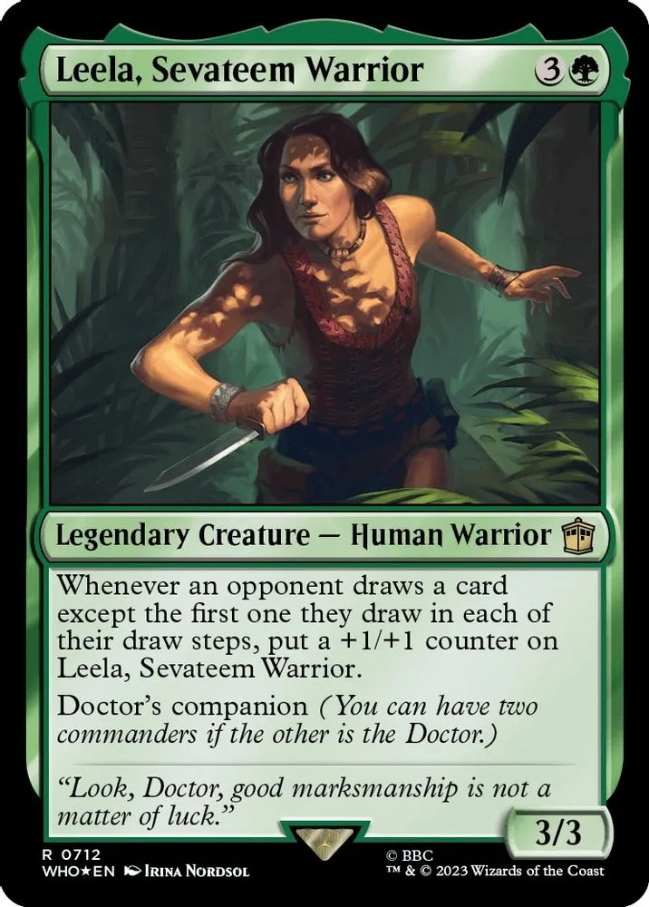 Leela, Sevateem Warrior (Surge Foil)