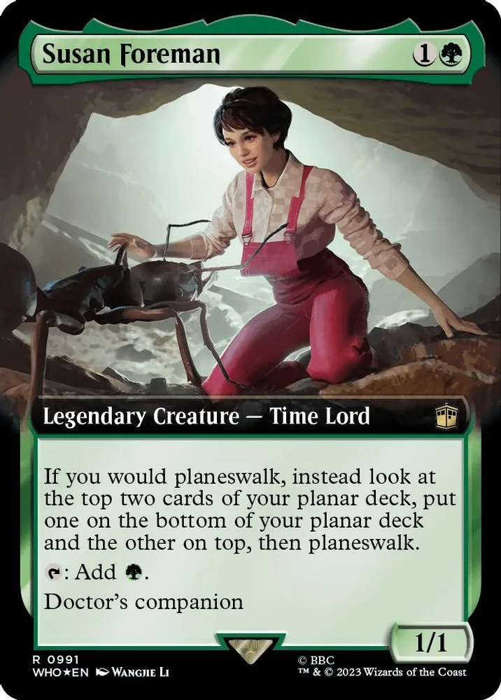 Susan Foreman (Extended Art · Surge Foil)