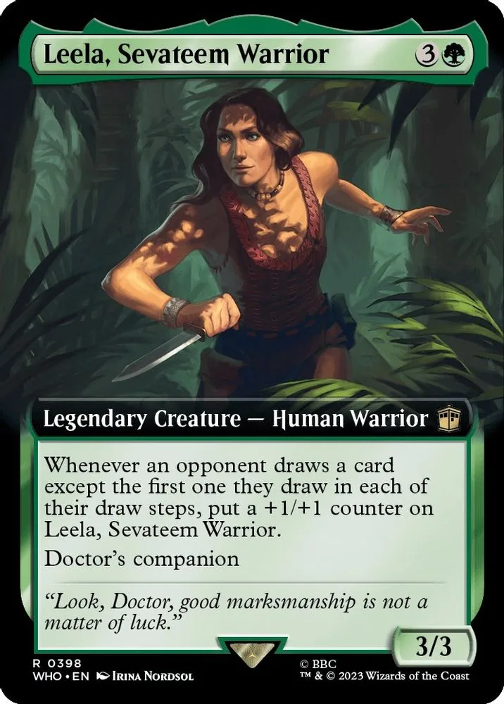 Leela, Sevateem Warrior (Extended Art)
