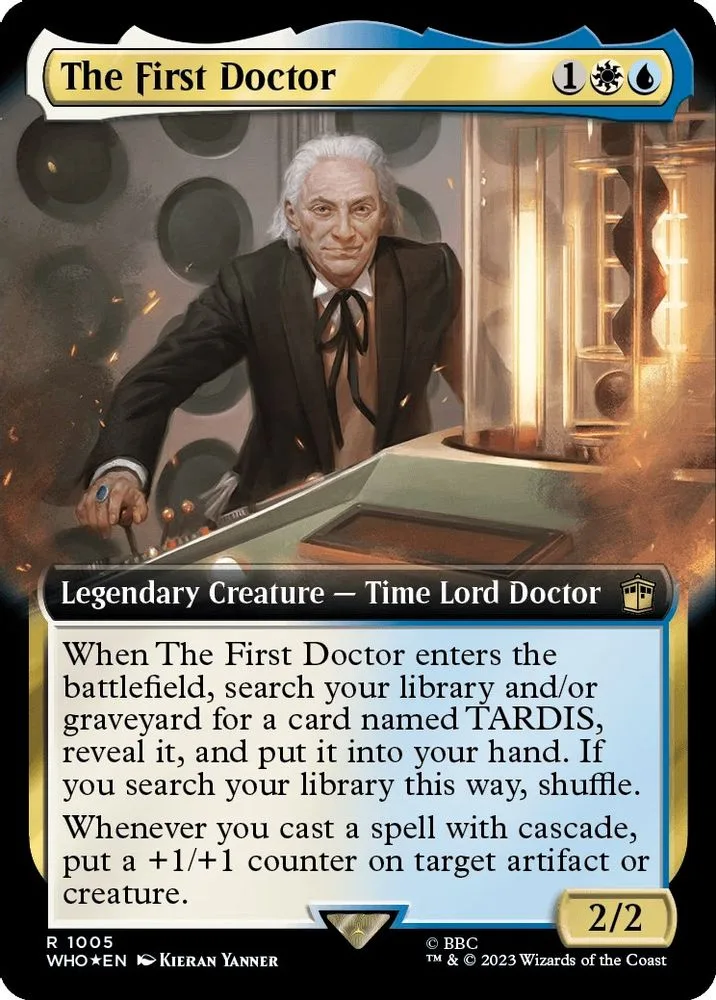 The First Doctor (Extended Art · Surge Foil)