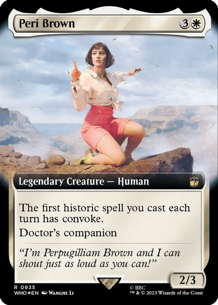 Peri Brown (Extended Art · Surge Foil)
