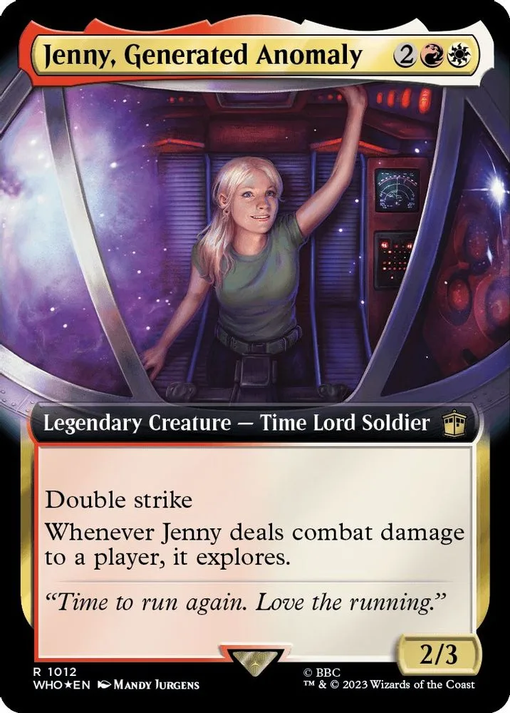 Jenny, Generated Anomaly (Extended Art · Surge Foil)