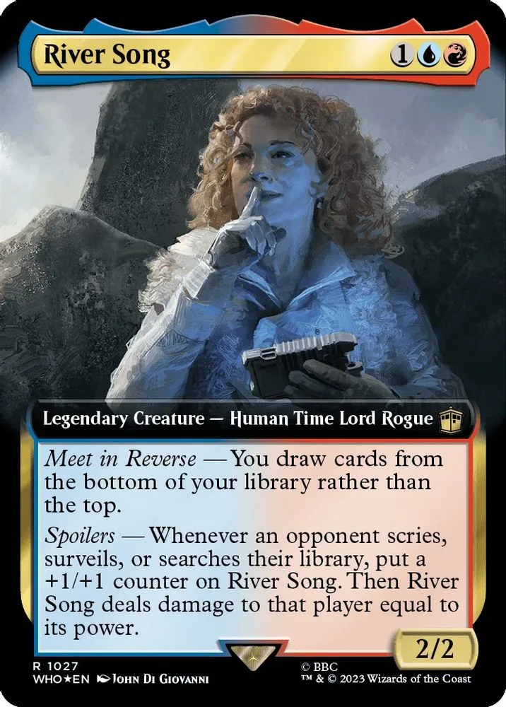 River Song (Extended Art · Surge Foil)