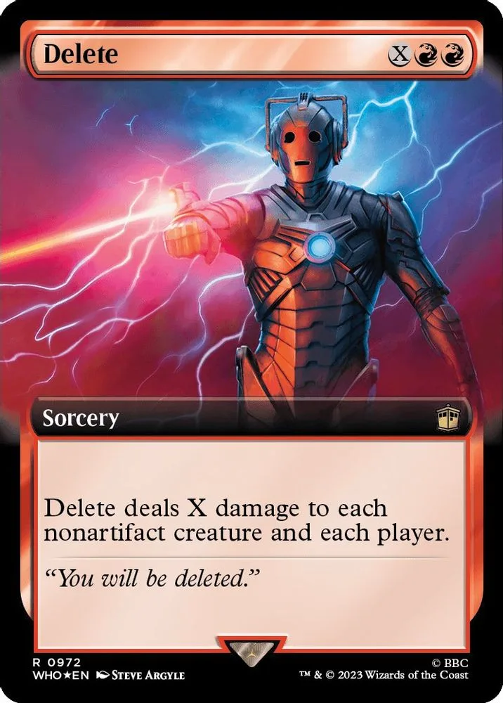 Delete (Extended Art · Surge Foil)