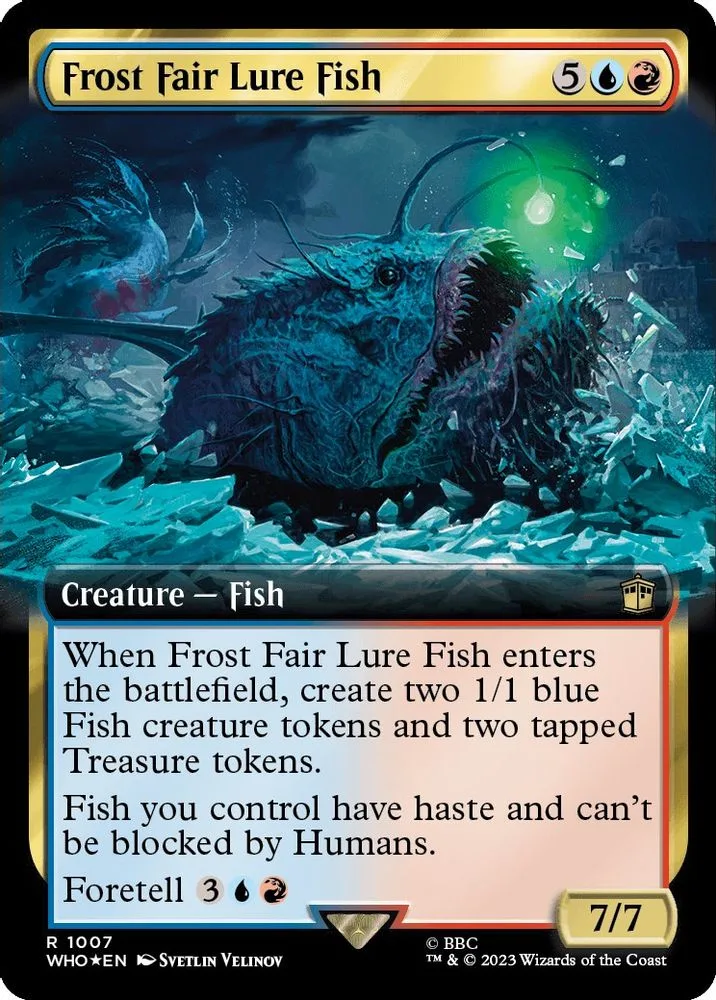 Frost Fair Lure Fish (Extended Art · Surge Foil)