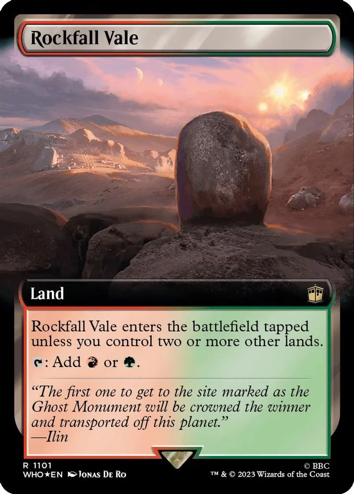 Rockfall Vale (Extended Art · Surge Foil)