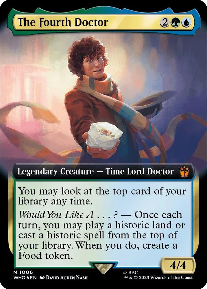 The Fourth Doctor (Extended Art · Surge Foil)