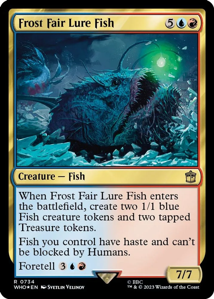 Frost Fair Lure Fish (Surge Foil)