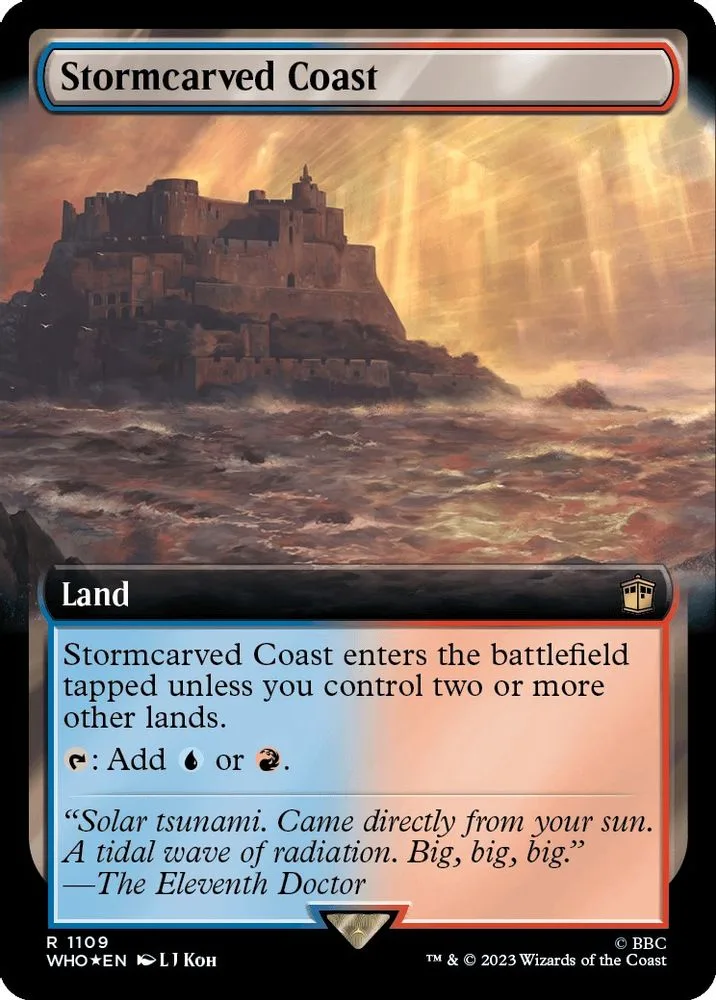 Stormcarved Coast (Extended Art · Surge Foil)