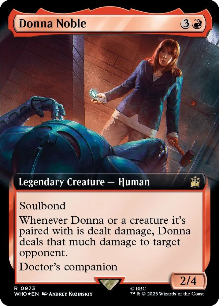 Donna Noble (Extended Art · Surge Foil)