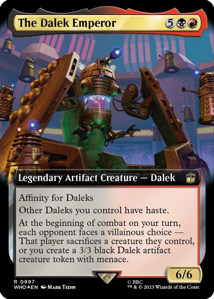 The Dalek Emperor (Extended Art · Surge Foil)