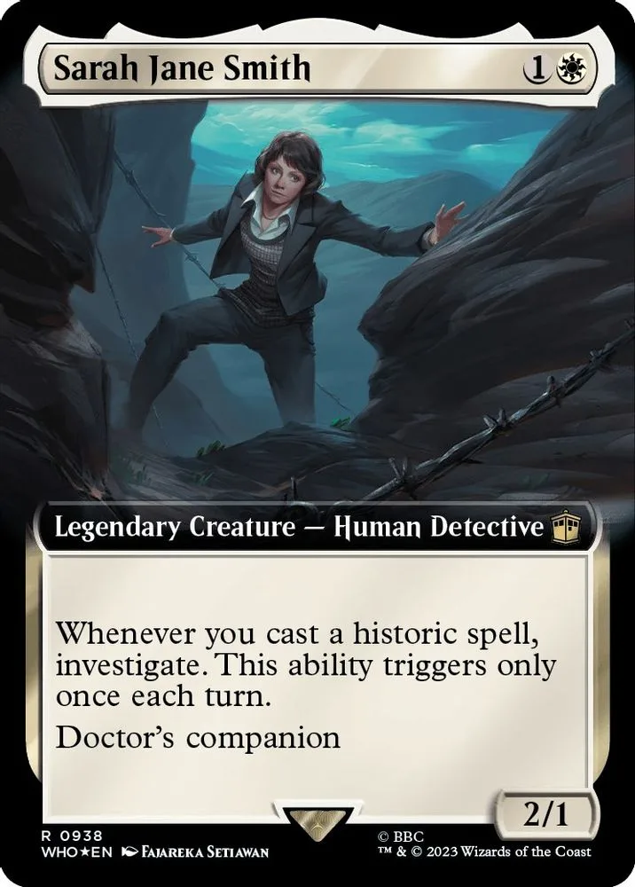 Sarah Jane Smith (Extended Art · Surge Foil)