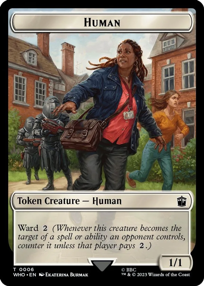 Human (0006) // Fish Double-Sided Token