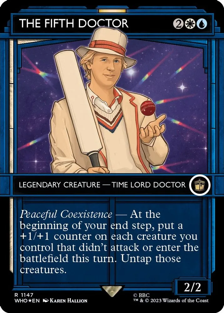 The Fifth Doctor (Showcase · Surge Foil)